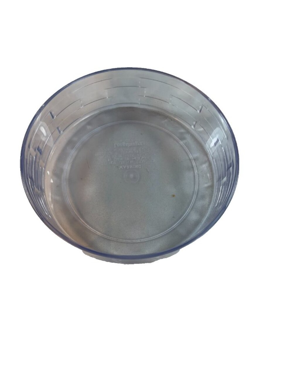 Longaberger #40347 Round Plastic Protector 6" Clear Basket Insert